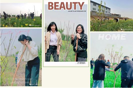 百花盛開浪漫季，萬堂磚雕與您一起相約春天、共植希望！