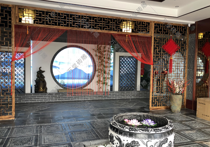 萬(wàn)堂磚雕品牌店
